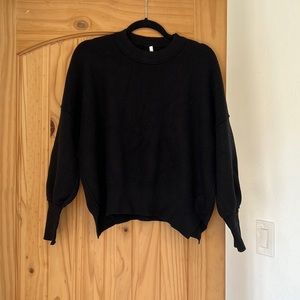 Black sweater